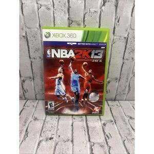 NBA 2K13 (Microsoft Xbox 360, 2012) Complete w/ Manual - Tested Working